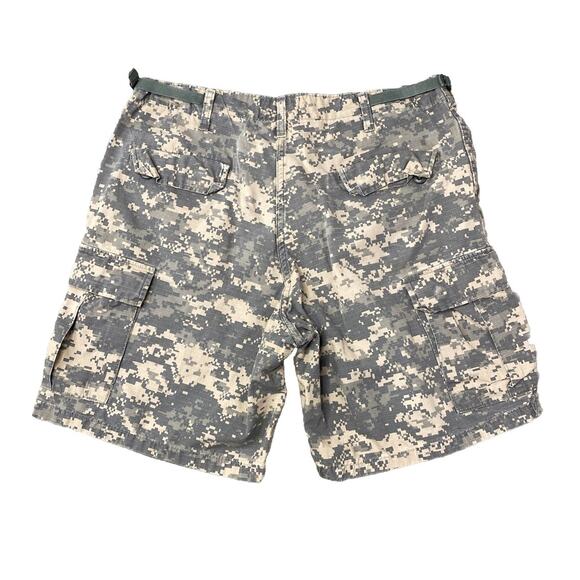 Tru Spec Shorts Mens Large 39-43 Digital Camouflage Military Cargo Adjustable - Picture 2 of 6